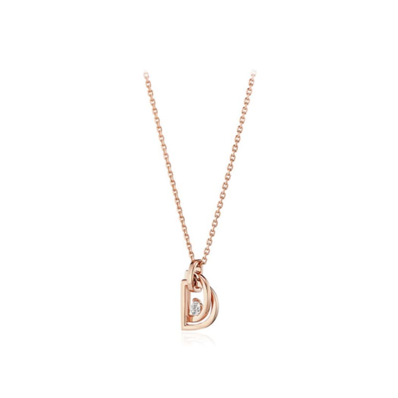 DIDIER DUBOT Miss Doo Gold Necklace JDRNRYS91ZC