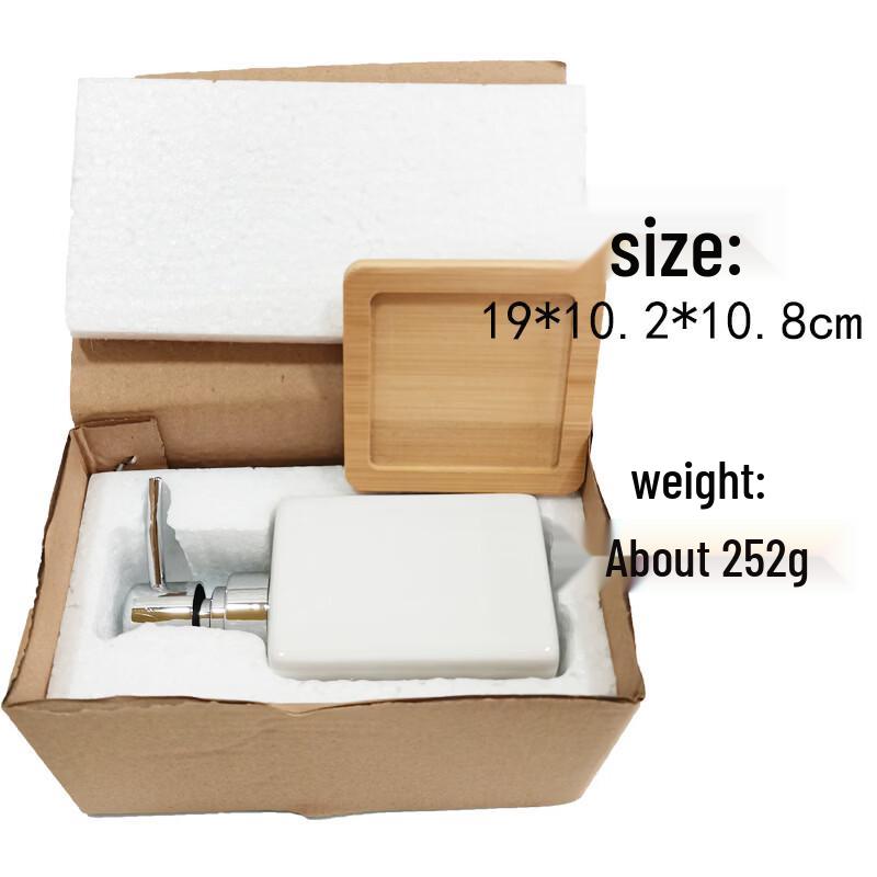 OIMG Ceramic Soap Dispenser Set
