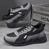 Quality Men Sport Running Shoes 2025 New Breathable Leather Casual Shoes Training Shoe Fashion No Slip Hiking Sneaker Zapatillas