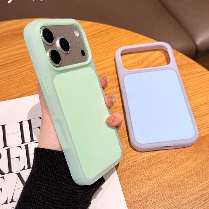 Compatible with Apple 17 Pro Max iPhone 16/15 Anti-fall Frosted Ice Cream Jelly Phone Case