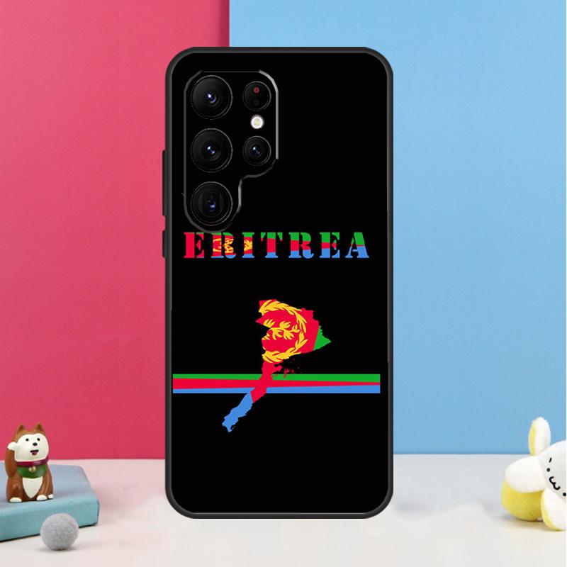 Eritrea Flag Case For Samsung Galaxy S24 S26 Ultra S20 S21 S22 S23 S25 Plus S10 S25 FE Back Cover Shell