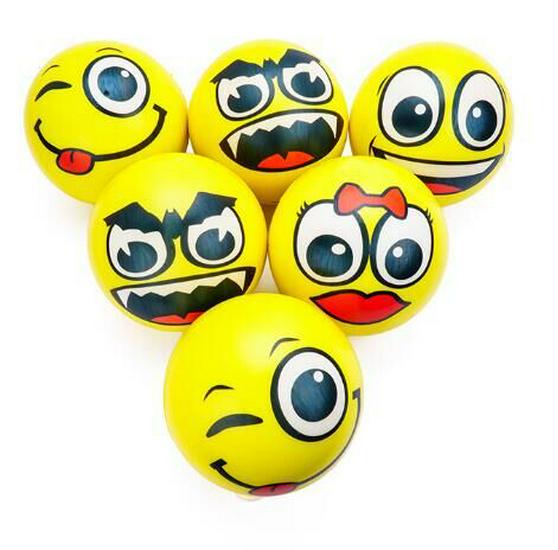 PU Soft Sponge Ball Set: 12.5cm Elastic Toy Balls for Kids - Football, Basketball, Rugby