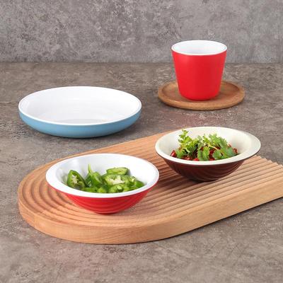 Melamine Imitation Porcelain Condiment Bowl: Small Dipping Sauce Bowl for Hot Pot, Barbecue, Buffet, and Restaurants.
