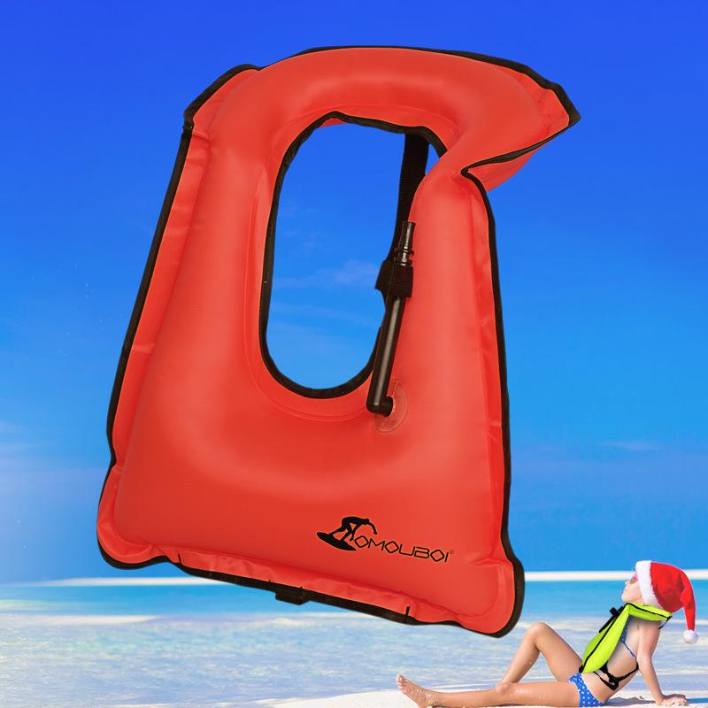 Giubbotto di salvataggio gonfiabile per bambini e adulti - Gilet per surf, rafting, snorkeling