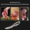 Pro Rib Membrane Remover Tool Stainless Steel Trimming with Curved Blade&Ergonomic Handle Dishwasher Safe for Easy BBQ Grilling