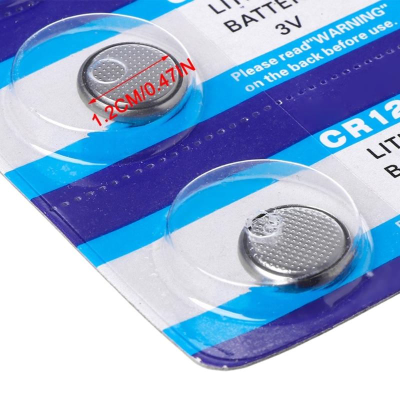 Baterias CR1220 Baterias tipo moeda para chaves de carro Solução de energia confiável e eficiente adequada para pequenos eletrônicos