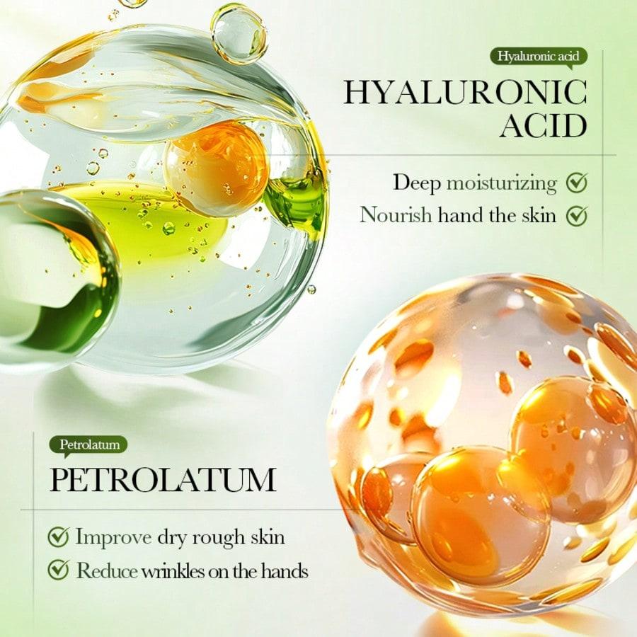 6-Piece Moisturizing Hand Cream Set Plant-Based Formula with Natural Fragrance for Dry Skin Care