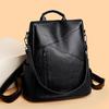 Women's Anti-theft Double Shoulder Bag - 2026 Fashionable Multi-functional PU Backpack
