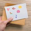 10/50pcs  Cute Mermaid Stickers Mermaid Princess Graffiti Stickers for DIY Luggage Laptop Skateboard Motorcycle Bicycle Sticker