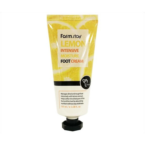 Farmstay Bauernhofaufenthalt (ein) Zitrone Intensive Feuchtigkeit Fußcreme 100ml