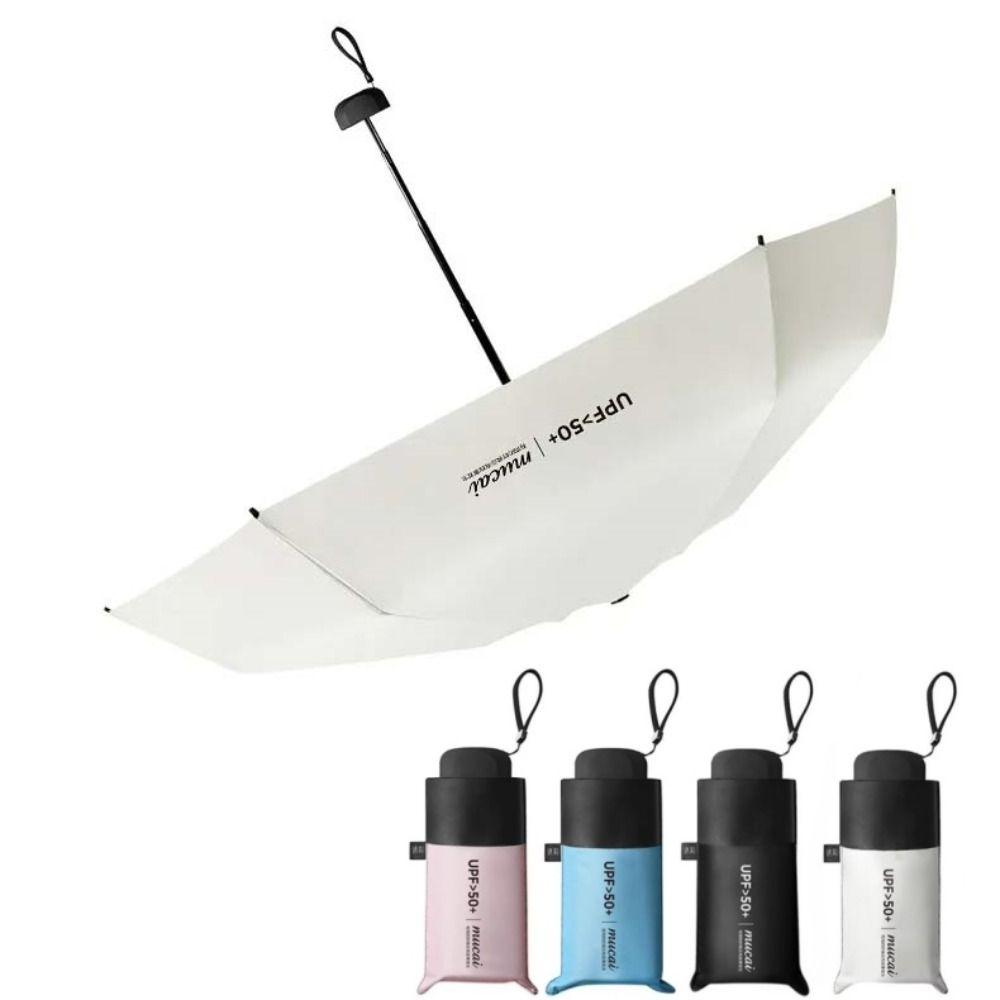 Sun Rain Small Umbrella Anti UV Pocket Umbrella Compact Mini Umbrella  Women Girl