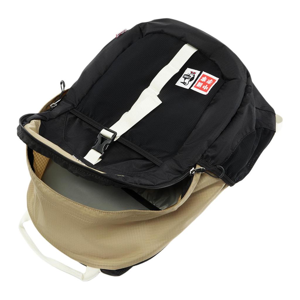 New LiNing CHUMS Collaboration Nylon Backpack Unisex Seaweed Umber ABSV091-2