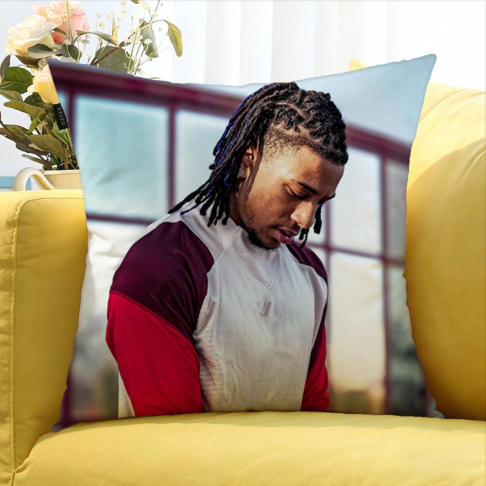The King of Assists Michael Olise Various Sizes Square Pillow Case For Car Home Bedchamber Decor