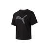 New PUMA T Shirts Women's Black 682164-01