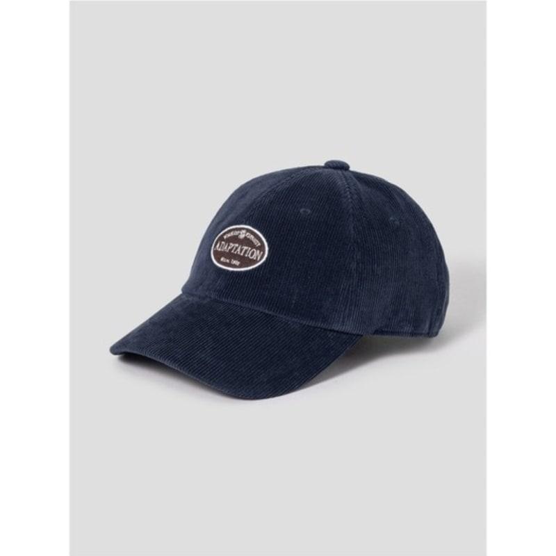 8SECONDS Corduroy Wappen Ball Cap Navy (19598BWY1R)