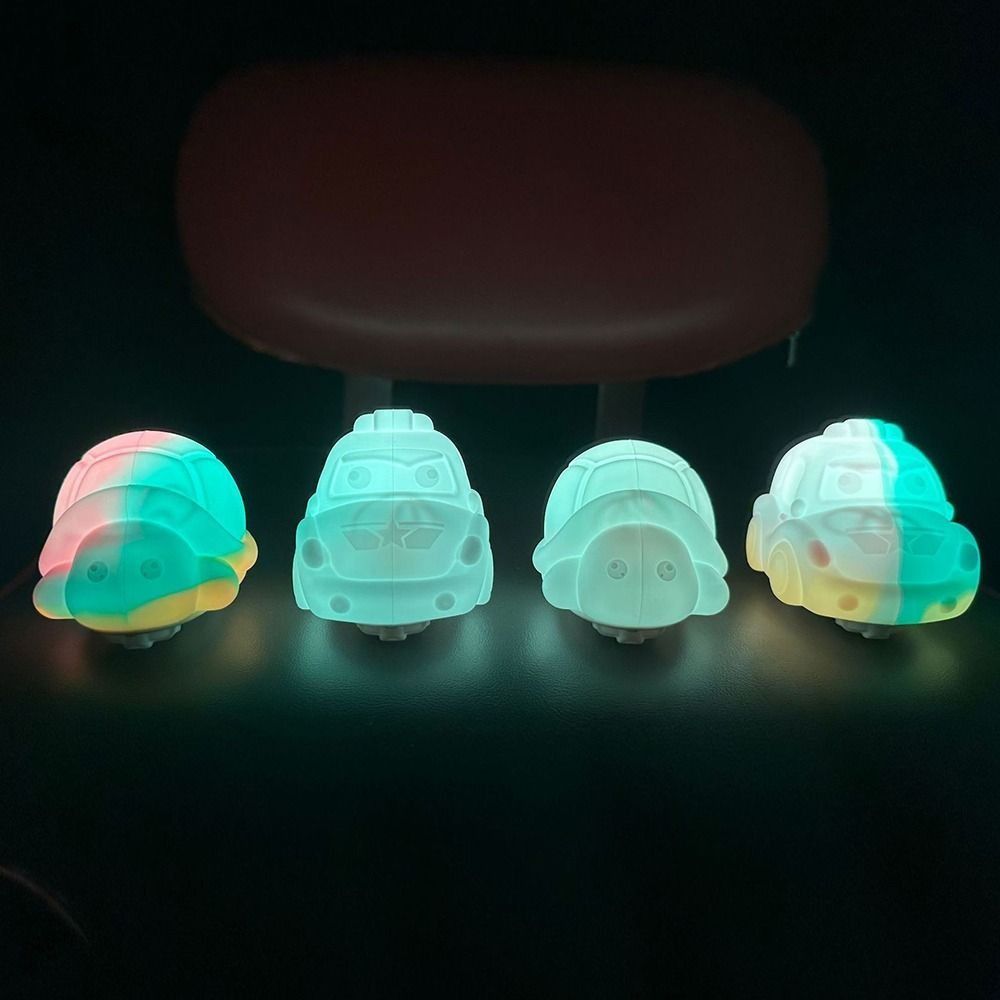 Cartoon Lighting Bubble Ball Kawaii Toddler Night Light Funny Luminous Jumping Ball  Bedroom