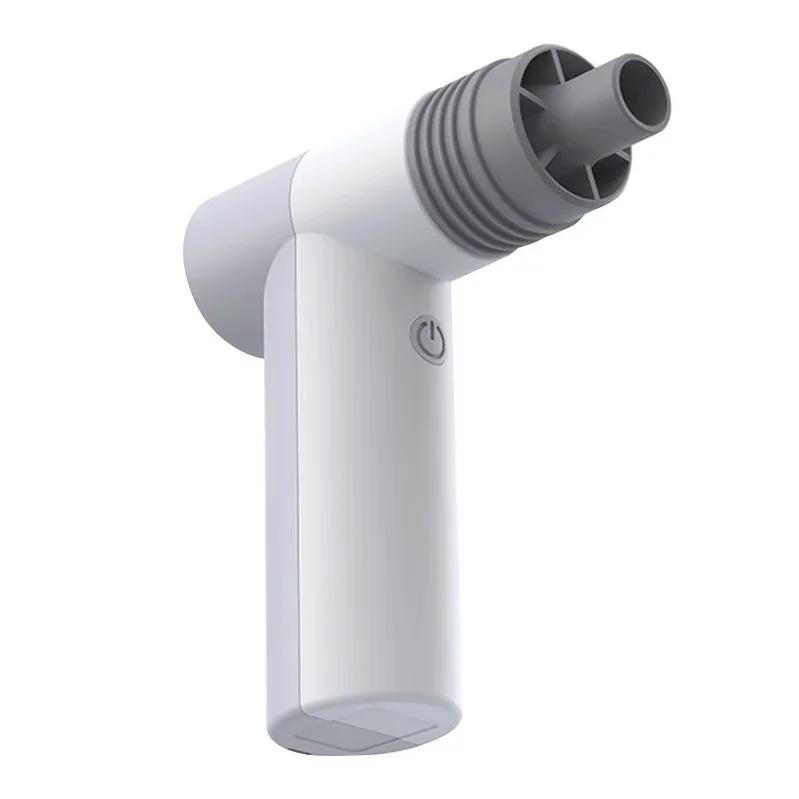 100000RPM Jetfan USB Rechargeable Hand Fan Portable Mini Turbo Fan Air Blower Multi-Function Outdoor Camping Violent Fan