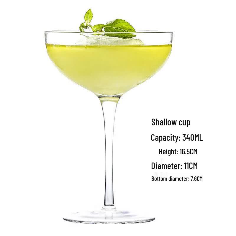 Qiwei Creative Martini Cocktail Glass Set
