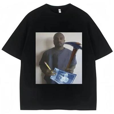 Camisetas Divertidas Kanye West Meme Camiseta Gráfica Camiseta de Humor de Videojuegos para Niños Camisetas Creativas de Verano para Mujer Ropa Urbana Regalos