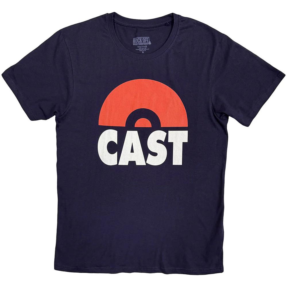 Cast T-Shirt: Classic Logo (Navy Blue) OFFICIAL NEW XXL