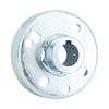 4in Brake Drum with 1 Inch Bore Live Axle 14in Keyway Steel Alloy Brake Drum Hub for Go Karts Mini