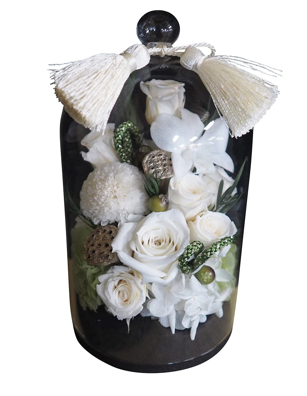 

Hula Deco Japanese-style Preserved Flower Tachibana (White)