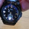 Used CASIO Baby-G BGA-2700SD Radio Controlled Tough Solar MULTI BAND 6 Analog-Digital Watch Black