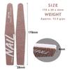 Nail Technician's Double-Sided Shaping & Polishing File - Wear-Resistant, Washable, Thin for Nail Art