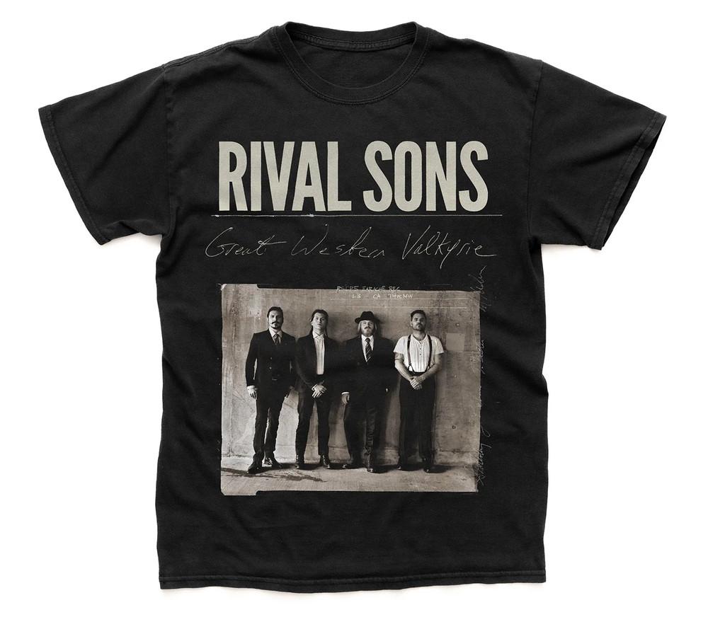 Retro Rival Sons Band Short Sleeve Cotton Black All Size T Shirt SE490 Unisex T-Shirt XXXL