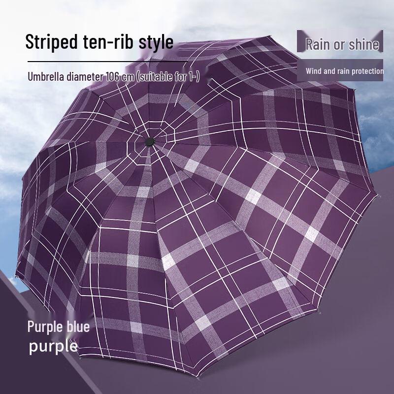 Современный складной зонт двойного назначения