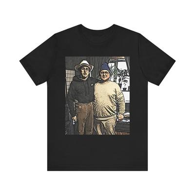 T-shirt a maniche corte Nick Mullen Stavros Halkias Stampa Grafica Girocollo Unisex