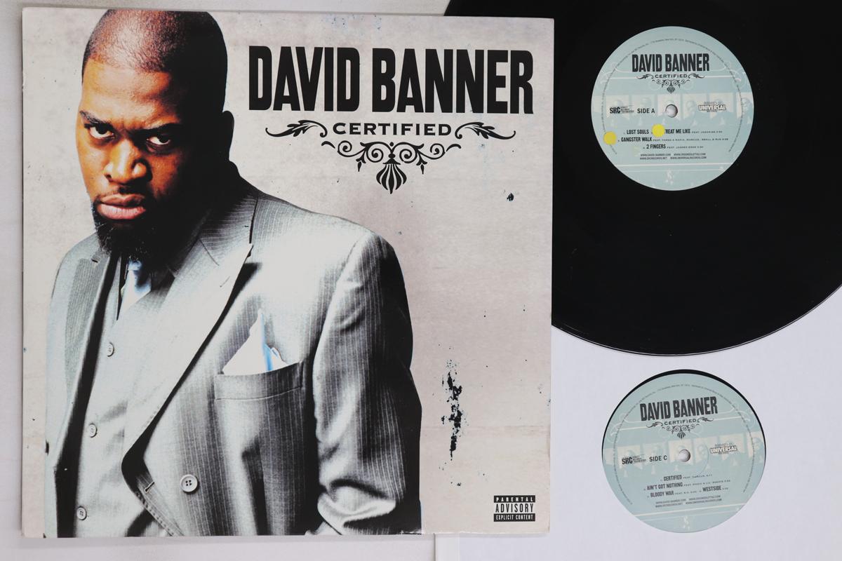 

LP Record DAVID BANNER - Certified B000497501 UNIVERSAL 2005 US Rap & Hip-Hop/R&B Used