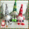 New Christmas Glowing Snowflake Knitted Doll with Battery - Gnome Decor, Atmosphere Lamp, Long-Lasting Power, Kids' Christmas