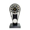 1 szt. Zegar biurkowy Personalizowana Kreatywna Dekoracja Zegar biurkowy Zegar Retro Rękodzieło Ornament Zegar z łańcuchem i zębatkami