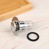 Universal Washbasin Press Type Drainage Filter Washbasin Sink Filter Sewer Kitchen Bathtub Plug Showerplug Bathroom Tool