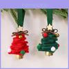 Christmas Felt Mini Tree Bell Ornament With Eco Friendly Material For Holiday Decor