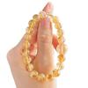 8Mm Autumn And Winter Maillard Natural Citrine Lemon Citrine Bracelet Bracelet