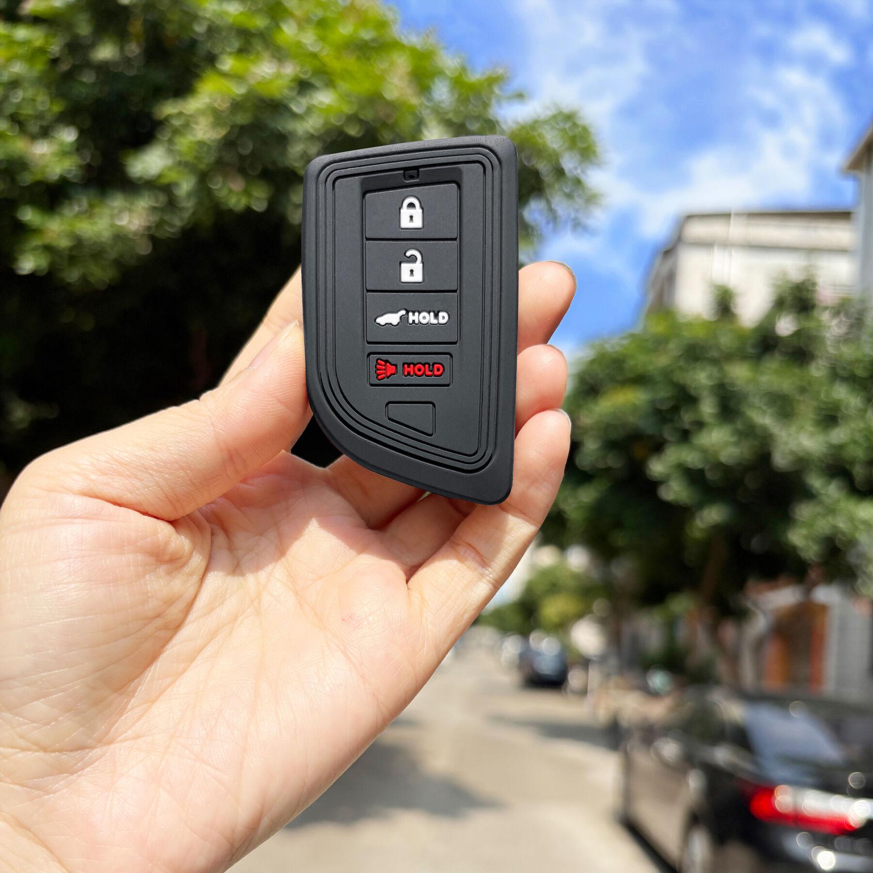 

Soft Key Cover Case For Honda Acura Rdx 3Rd Generation Mdx Cdx Tlx-L Nsx Key Fob Protector Keychain Holder Accessories