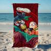 S-sakamoto anime Towel Large Quick-Drying D-daysMicrofiber soft Beach Towel for Travel Fitness Sauna Bathing Camping