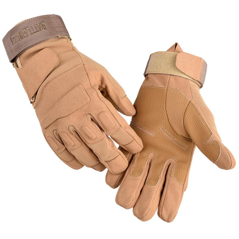 Outdoor gloves half finger non-slip wear-resistant tactical gloves full finger touch screen sports riding protection