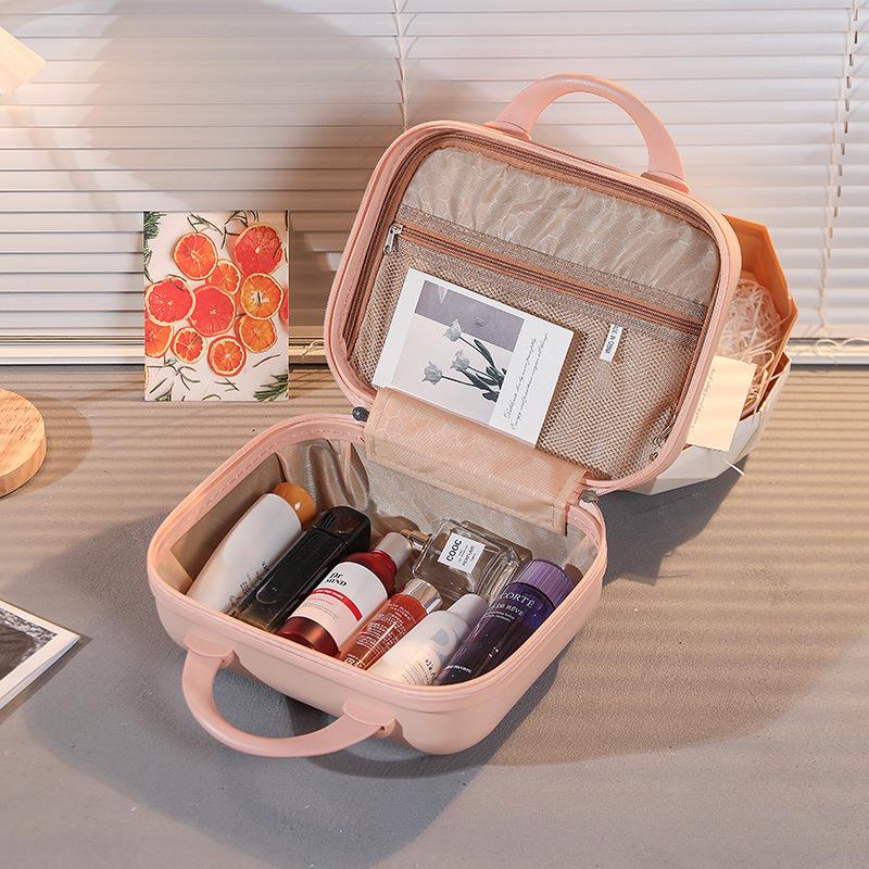 New Arrival! Lightweight and Portable 13-inch Cosmetic Storage Box, Perfect for Carry-On Luggage, Makeup Organizer on the Go
