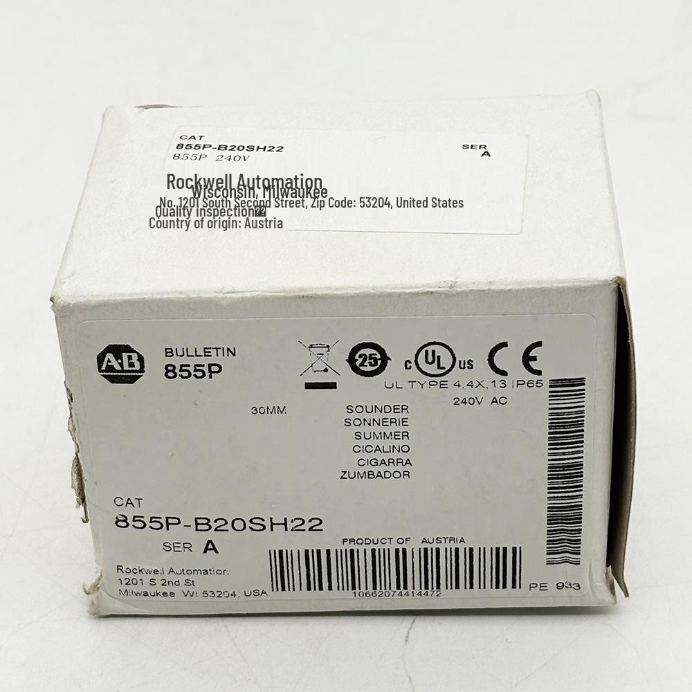 

Brand New Allen-Bradley 855P-B20SH22 Alarm