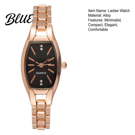Smooth Fit Women Watch Fashion Quartz Watches for Slim Metal