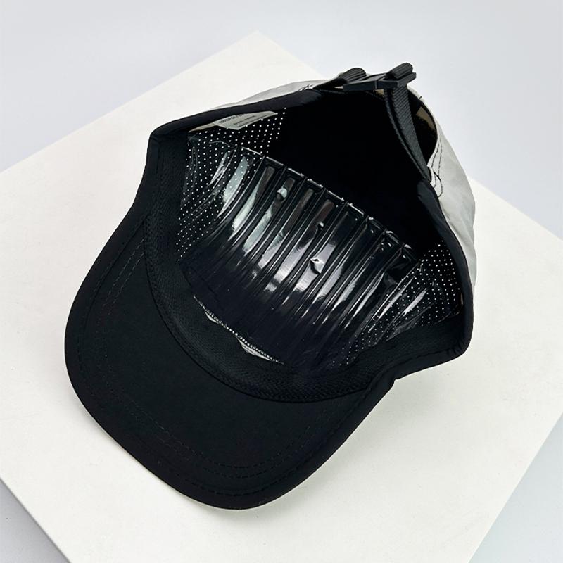 Peaked Drying Fast Color Contrast Blocking Women  Men For Neutral Gender Fresh Hats Short Eaves Breathable Mesh Sunshade Outdoor Caps Versatile