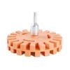 Pneumatic Adhesive Removal & Polishing Wheel Set for Car Decals