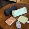 Large Capacity Pencil Case Bowknot Embroidery Stationery Bag  School Office