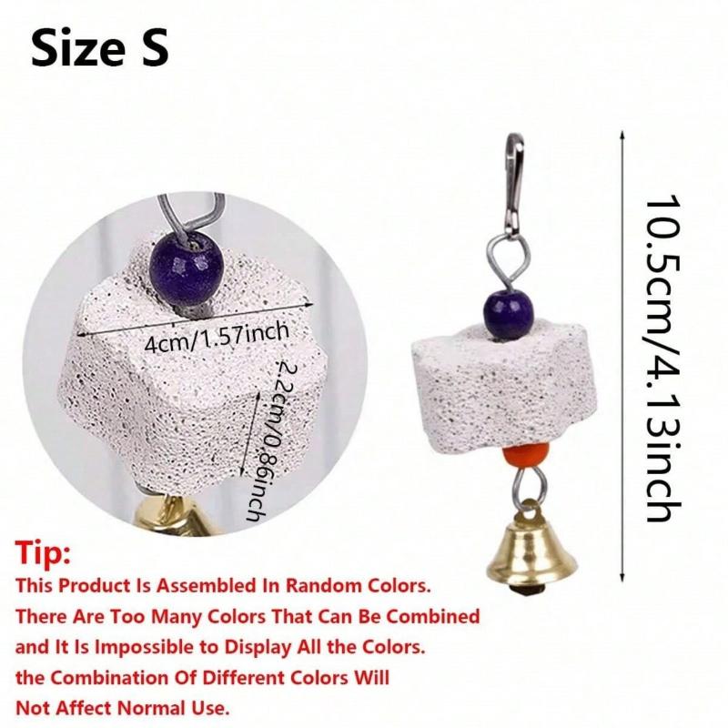 Floral Hanging Style Chew Toy, Suitable For Cockatiel, Lovebird, Parakeet, Hamster, Rabbit