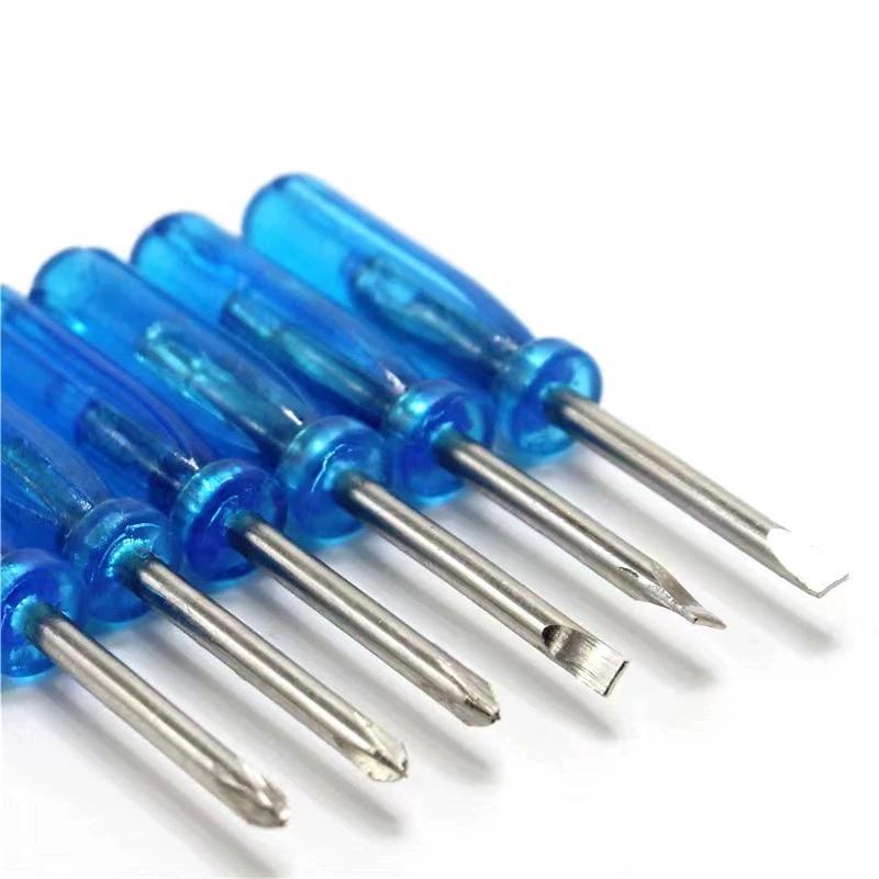 12/240pcs Phillips Slotted Cross Head Mini Screwdriver For Mobile Phone Laptop Xbox 360 Wireless Controller Repair Open Tool