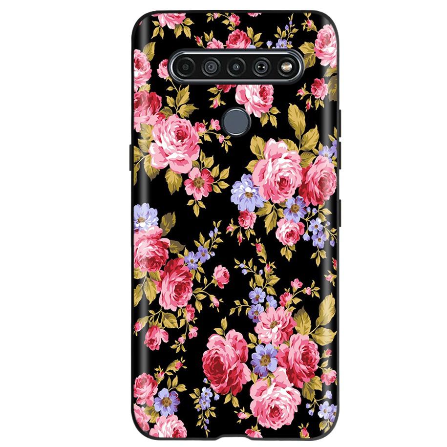 Per Custodia LG K51S 2020 Cover Carina Stampata con Farfalle Per LGK51S LM-K510 Custodia Morbida Per LG K41S LM-K410 Funda su LGK41S K 41S Bumper