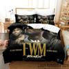 3D Print YoungBoy Never Broke Again Bedding Set Duvet Cover Bed Set Quilt Cover Pillowcase Comforter King Queen Size Boys Adult
